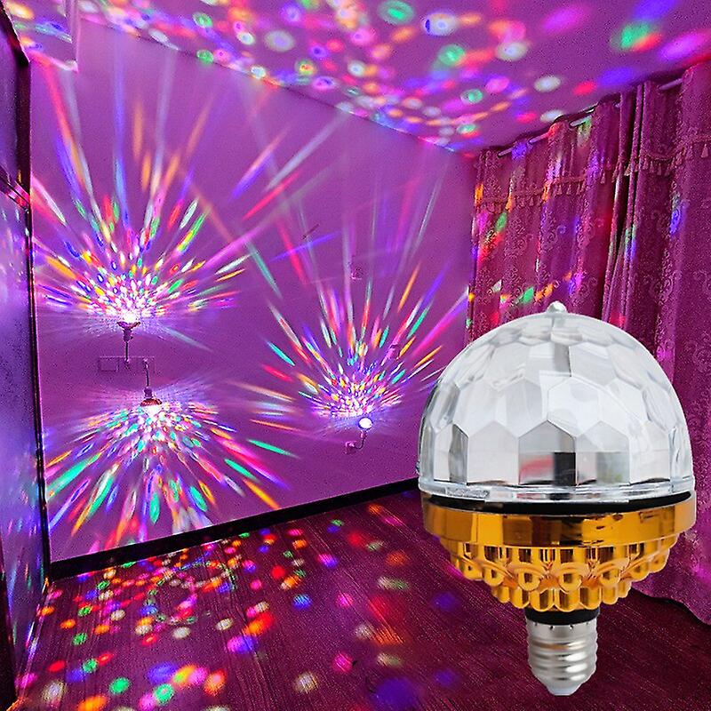 لمبة حفلات LED دوارة متعددة الألوان ديسكو - Lampe de Fête LED Rotative Multicolore Disco