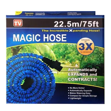 خرطوم ماجيك قابل للتمدد 22.5م مع مسدس 7 رشاشات - Tuyau d'Arrosage Extensible Magic Hose 22.5M avec Pistolet 7 Jets