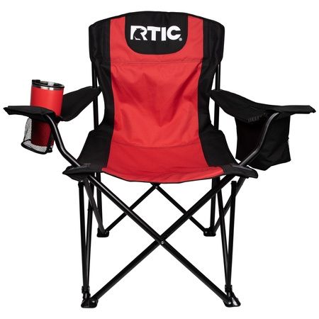 كرسي تخييم قابل للطي RTIC مع مبرد وحامل أكواب - Chaise de Camping Pliante RTIC avec Glacière et Porte-Gobelet