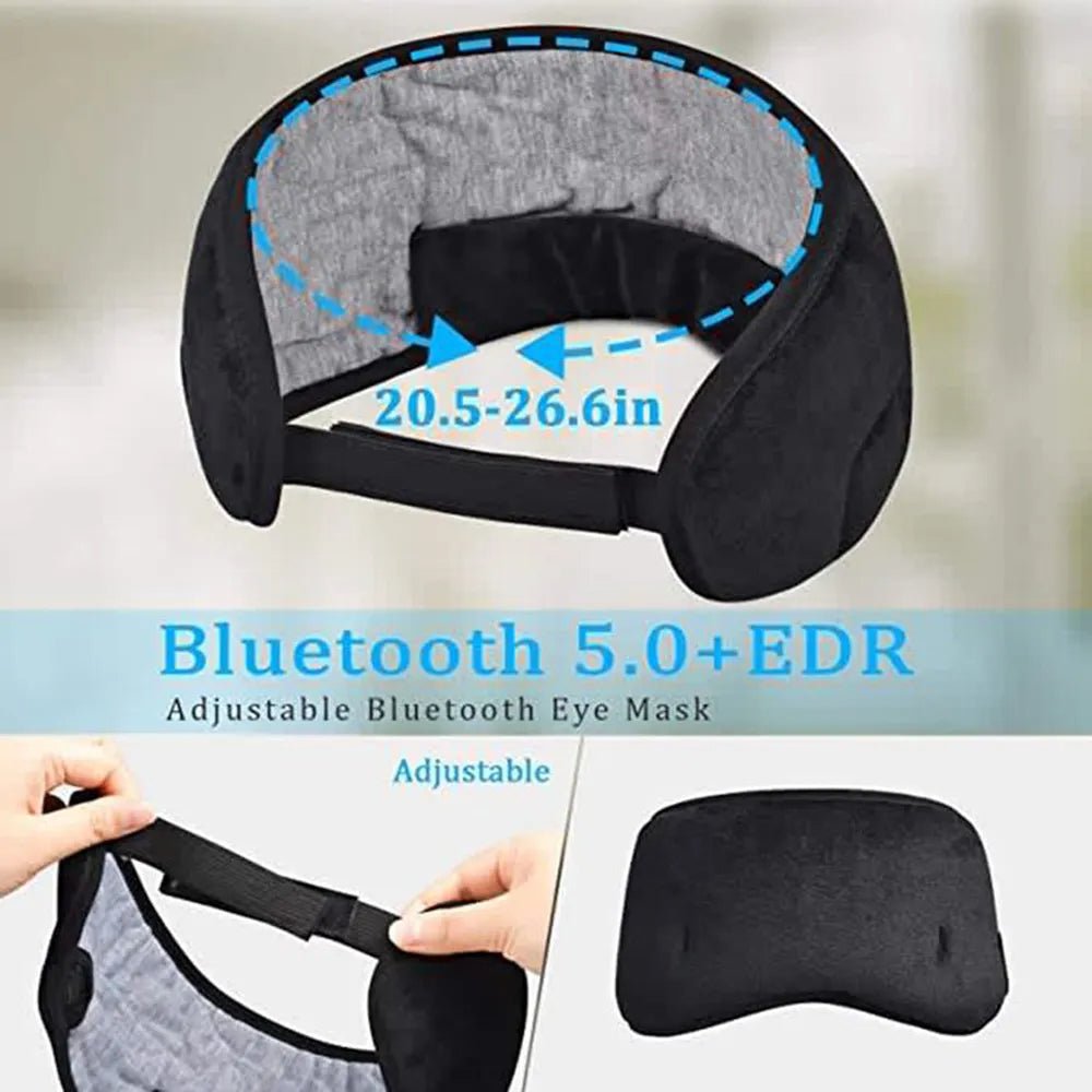 سماعة نوم مريحة لاسلكية بلوتوث 5.0 - Casque de Sommeil Confortable Sans Fil Bluetooth 5.0