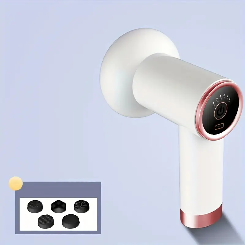 آلة نحت الجسم اللاسلكية 5 في 1 مع 5 رؤوس تدليك - Machine de Sculpture Corporelle Sans Fil 5-en-1 avec 5 Têtes de Massage