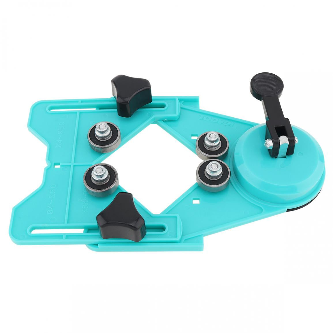 قالب تثبيت دليل حفر البلاط والزجاج بامتصاص فراغي - Quickdz Shop - Guide de Perçage Carrelage & Verre à Ventouse Vide - Quickdz Shop