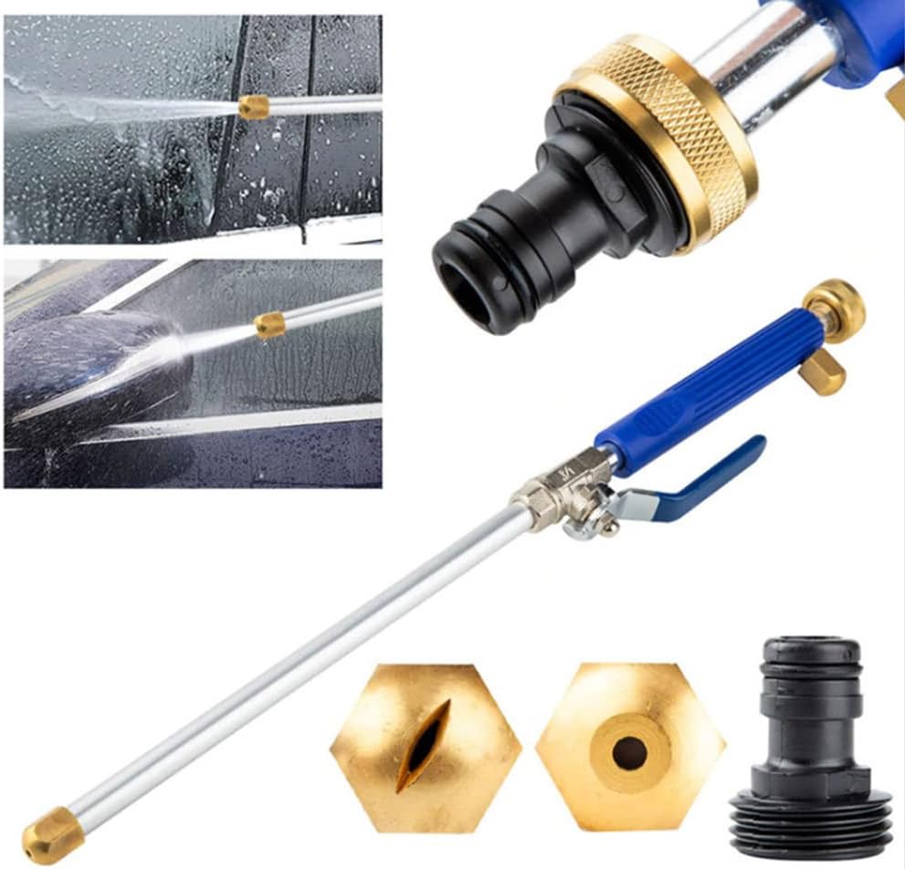 عصا رش مياه معدنية عالية الضغط للسيارات والحدائق 46 سم - Lance de Pulvérisation Métallique Haute Pression 46cm pour Voiture & Jardin