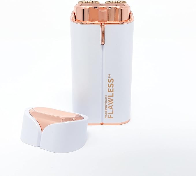 ماكينة حلاقة كهربائية للوجه بدون ألم مع ضوء LED - Rasoir Électrique Visage Indolore avec Lumière LED