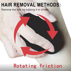 أداة إزالة الشعر بالكريستال النانوي | Quickdz Shop - Gomme Épilatoire Cristal Nano Indolore | Quickdz Shop