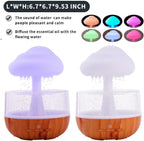 Humidificateur créatif en forme de nuage de pluie 7 couleurs 280ml