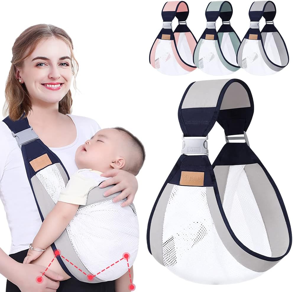 حامل أطفال شبكي مريح 0-36 شهر - Porte-bébé Ergonomique en Maille Respirante 0-36M