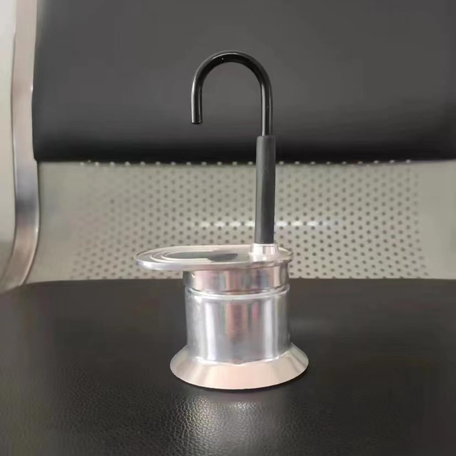 Cafetière Italienne Moka à Tube en Alliage d'Aluminium 50ml - ماكينة صنع قهوة الموكا الإيطالية بأنبوب من سبائك الألومنيوم