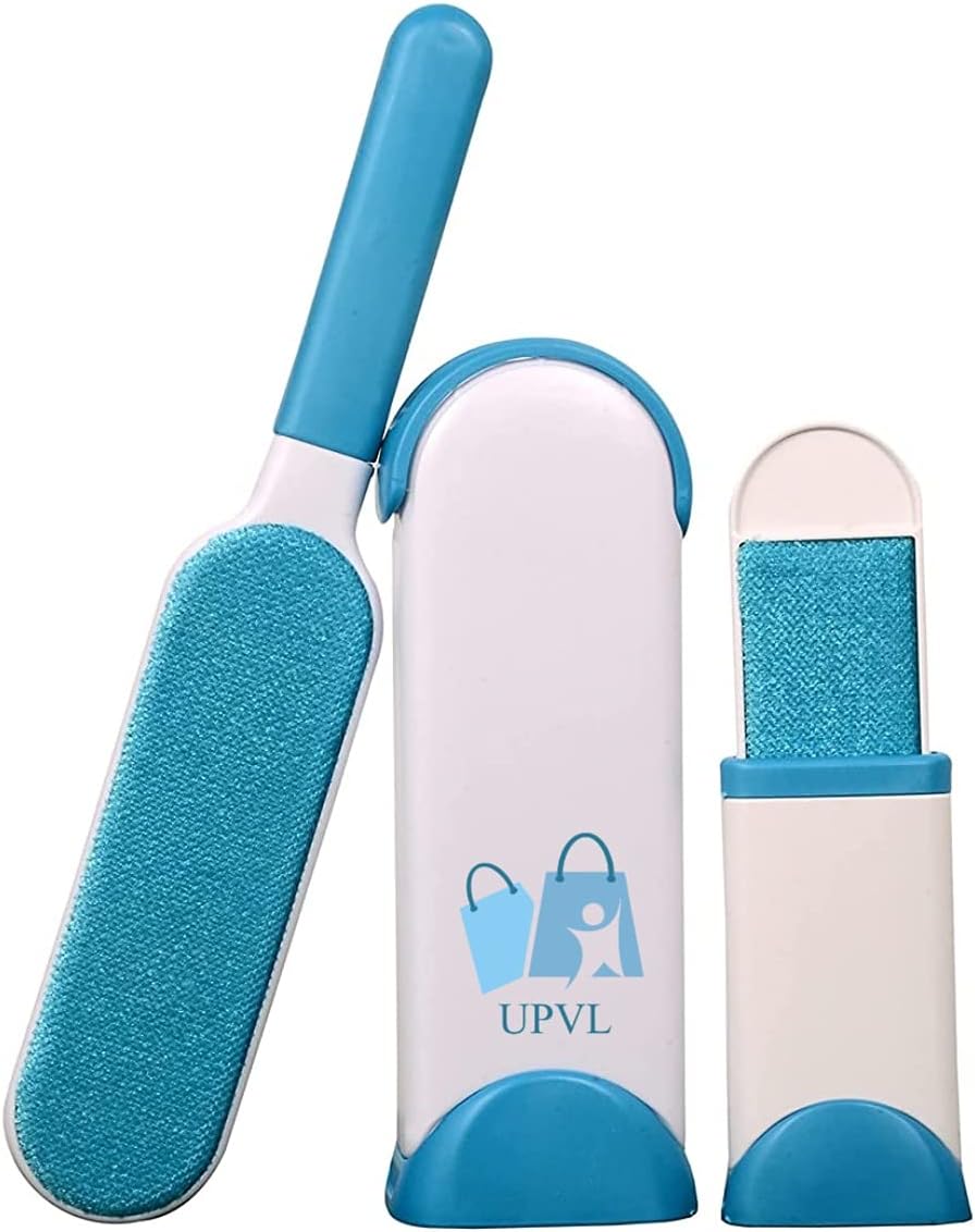 Brosse double face pour enlever les poils d’animaux, la poussière et les peluches, vêtements, meubles, canapé, tapis – فرشاة لإزالة شعر الحيوانات الأليفة والغبار والوبر