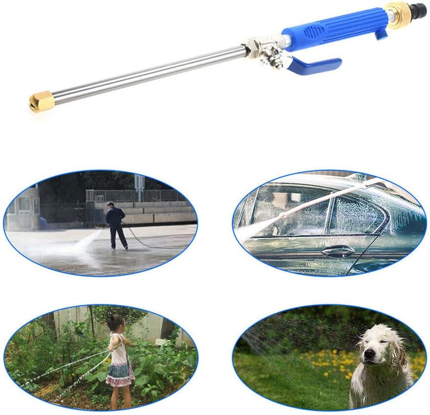 عصا رش مياه معدنية عالية الضغط للسيارات والحدائق 46 سم - Lance de Pulvérisation Métallique Haute Pression 46cm pour Voiture & Jardin