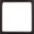 3 رفوف جدارية مربعة خشب MDF للديكور - أبيض/أسود - Lot de 3 Étagères Murales Carrées en Bois MDF - Décoration Moderne