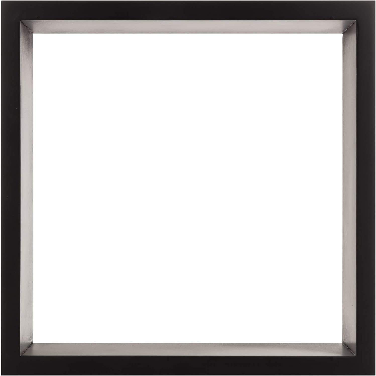 3 رفوف جدارية مربعة خشب MDF للديكور - أبيض/أسود - Lot de 3 Étagères Murales Carrées en Bois MDF - Décoration Moderne