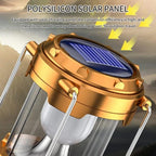 مصباح تخييم 2 في 1 قابل للطي يعمل بالطاقة الشمسية YD-3589 - Lampe de Camping 2IN1 Rechargeable Solaire Pliable YD-3589