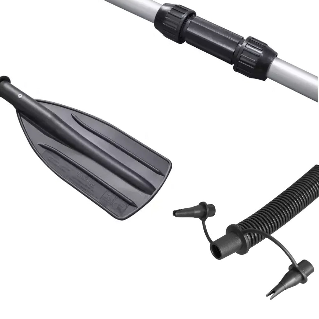 كاياك Bestway Hydro-Force Ventura فردي مع مضخة ومجداف ومقعد - 130 كغ - Kayak Gonflable Bestway Hydro-Force Ventura 1 Place avec Pompe, Rame et Siège - 130kg