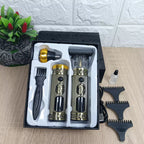 مجموعة ماكينة حلاقة كهربائية للرجال، ماكينة تشذيب اللحية والأنف، شحن USB، شاشة LCD - Rasoir Électrique Homme Multifonction, Tondeuse Barbe Nez USB, Écran LCD