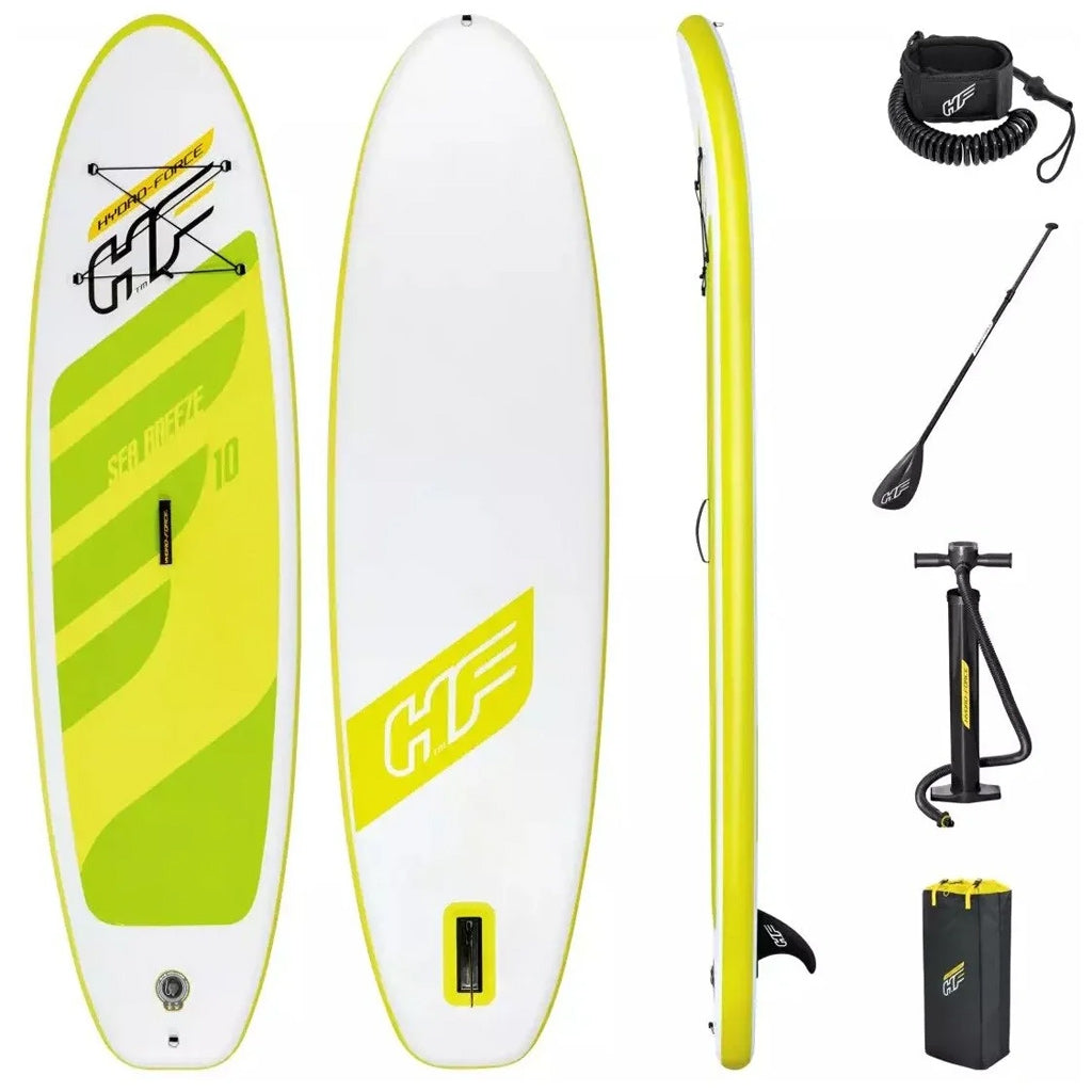 لوح تجديف قابل للنفخ Bestway Hydro-Force 65340 مع مضخة يدوية - Paddle Gonflable Bestway Hydro-Force 65340 avec Pompe à Main