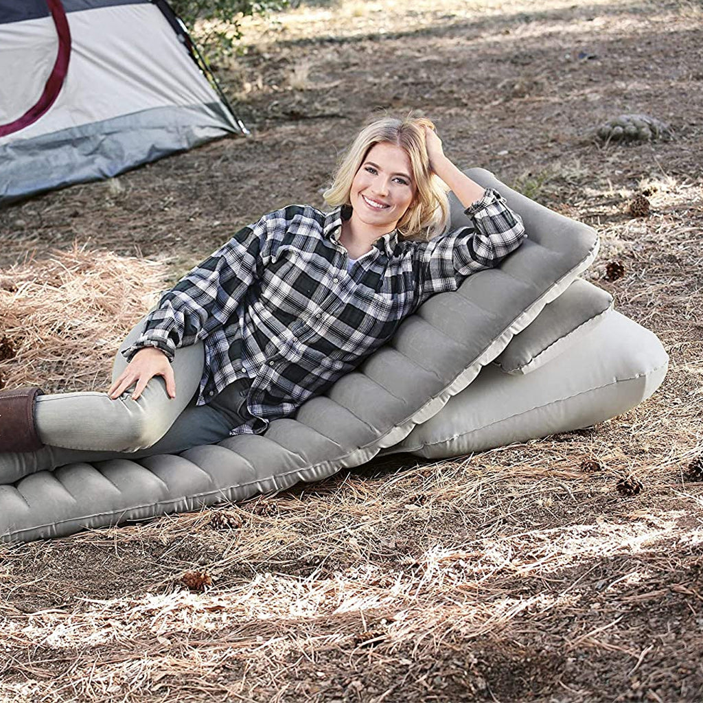 مرتبة هوائية متعددة الوظائف 1 فرد مع وسادتين Bestway Pavillo 67617 - Matelas Gonflable Multifonction 1 Place avec 2 Oreillers Bestway Pavillo 67617