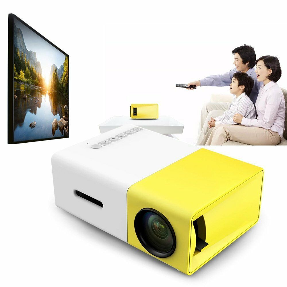 بروجيكتور منزلي Borrego YG300 1080P Full HD محمول - Projecteur Home Cinéma Borrego YG300 Full HD 1080P Portable