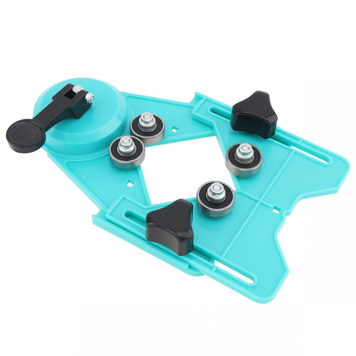 قالب تثبيت دليل حفر البلاط والزجاج بامتصاص فراغي - Quickdz Shop - Guide de Perçage Carrelage & Verre à Ventouse Vide - Quickdz Shop