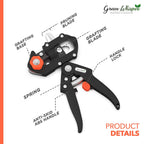 مقص تطعيم أشجار احترافي بشفرتين | فولاذ كربوني - Ciseau de Greffage Professionnel Quickdz Shop | Lames Acier Carbone