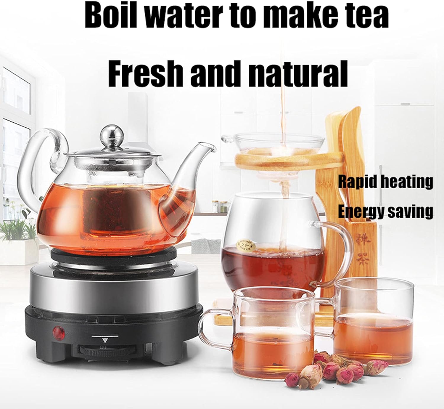 Mini Plaque Chauffante Électrique 500w - موقد كهربائي صغير محمول 500 واط