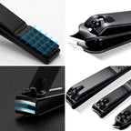 طقم قصافة أظافر احترافي 12 قطعة ستانلس ستيل - Kit Coupe-Ongles Professionnel 12 pcs en Acier Inoxydable