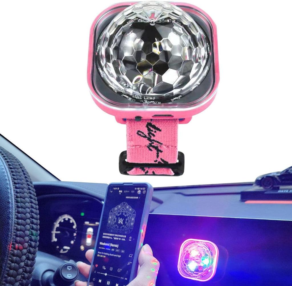 Montre Disco Ball Lumineuse avec ventouse rechargeable - ساعة كرة ديسكو مضيئة قابلة لإعادة الشحن