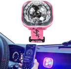 Montre Disco Ball Lumineuse avec ventouse rechargeable - ساعة كرة ديسكو مضيئة قابلة لإعادة الشحن