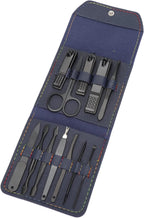 طقم قصافة أظافر احترافي 12 قطعة ستانلس ستيل - Kit Coupe-Ongles Professionnel 12 pcs en Acier Inoxydable