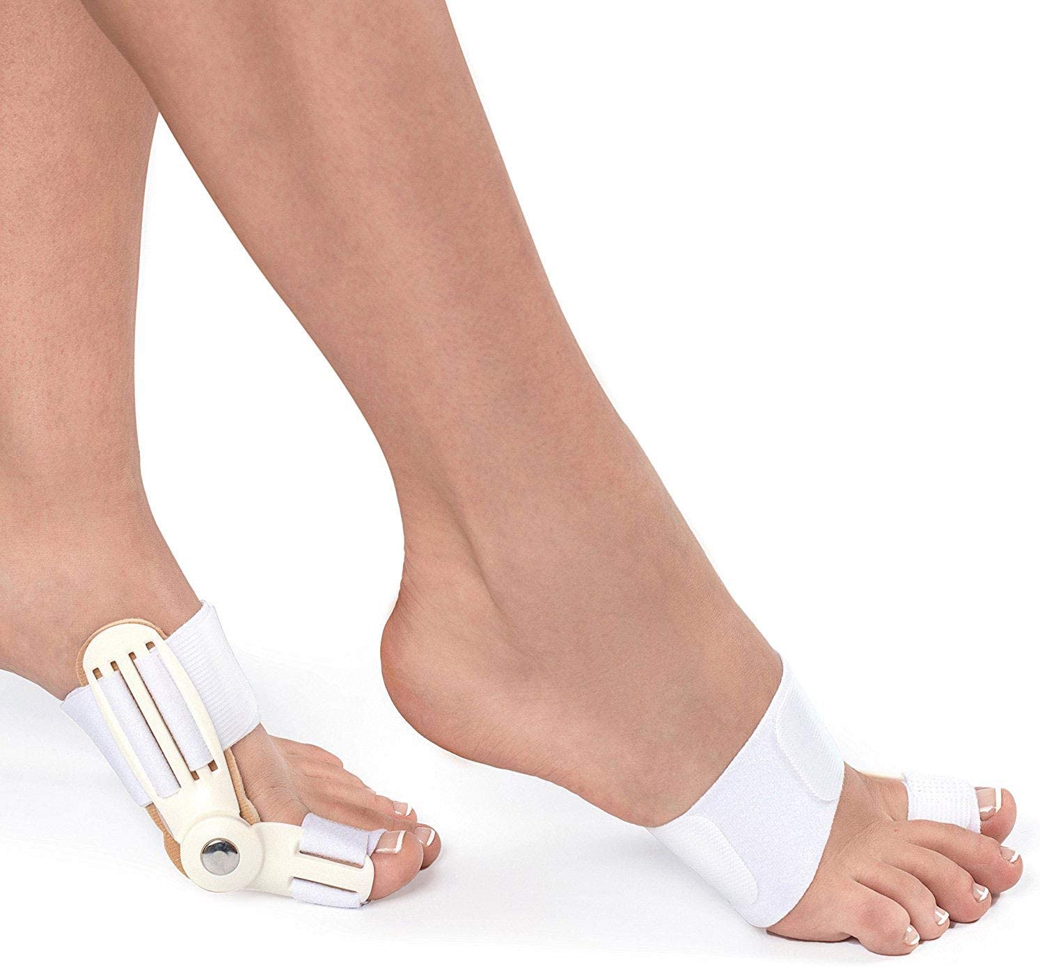 مصحح إبهام القدم العلاجي – بيج - Correcteur d'Hallux Valgus Thérapeutique – Beige