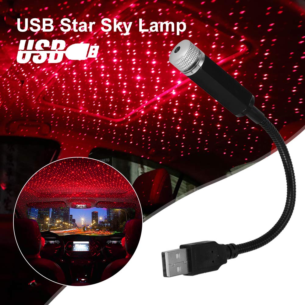 إضاءة نجوم USB للسيارة | ميني بروجيكتور LED - Mini Projecteur LED USB Étoiles | Ambiance Voiture & Chambre