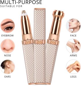 ماكينة إزالة الشعر الكهربائية 4 في 1 للوجه والجسم | Quickdz Shop - Rasoir Épilateur Électrique 4en1 Visage & Corps | Quickdz Shop