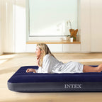 مرتبة هوائية INTEX 64756 بتقنية Fiber-Tech 191×76×25 سم - Matelas gonflable INTEX 64756 Fiber-Tech Technology 191×76×25cm