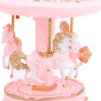 صندوق موسيقى دوار مع جهاز عرض نجوم - Quickdz Shop - Boîte à Musique Carrousel Lumineuse avec Projecteur Étoiles - Quickdz Shop