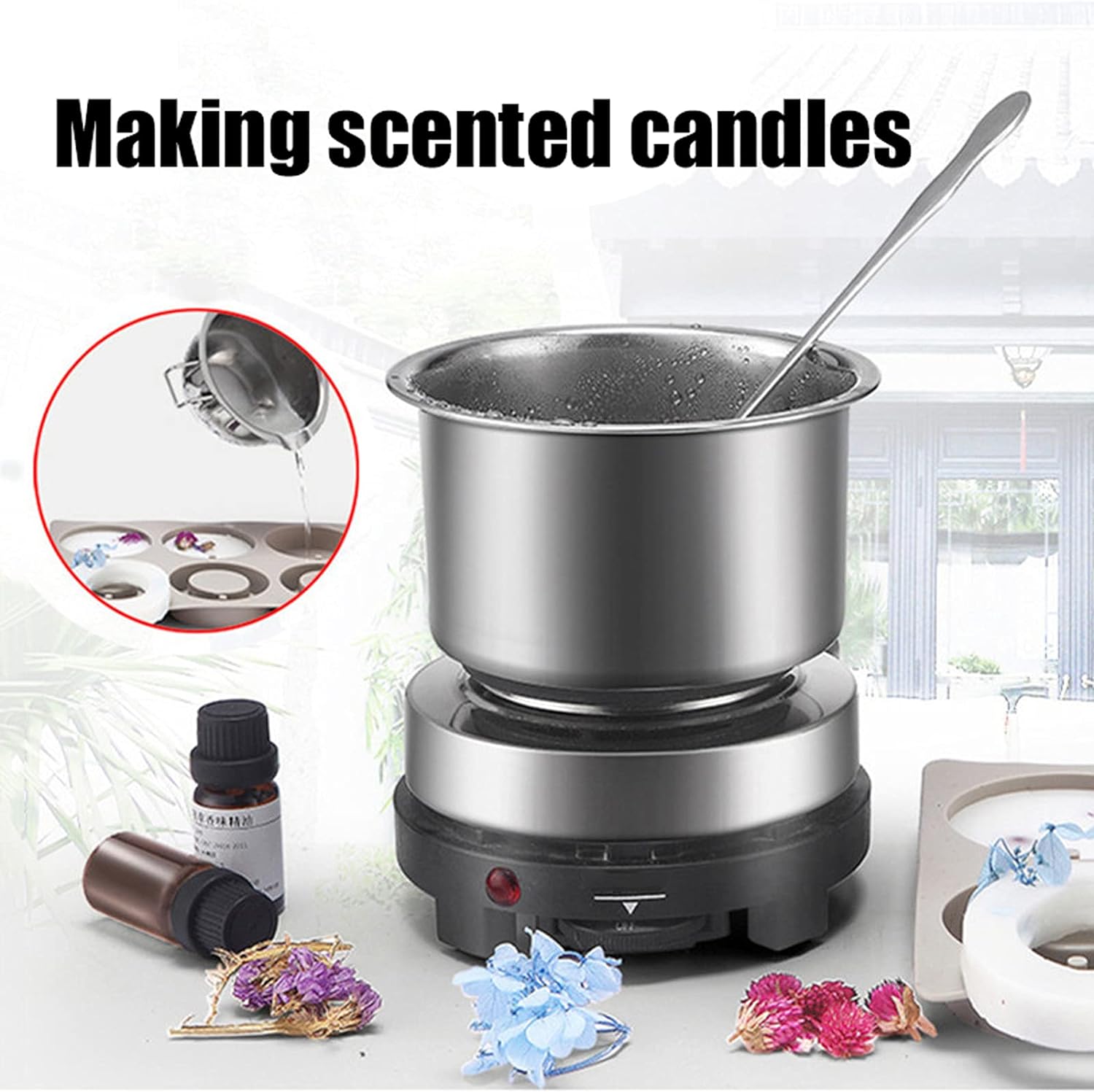 Mini Plaque Chauffante Électrique 500w - موقد كهربائي صغير محمول 500 واط