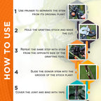 مقص تطعيم أشجار احترافي بشفرتين | فولاذ كربوني - Ciseau de Greffage Professionnel Quickdz Shop | Lames Acier Carbone