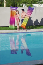 مرتبة هوائية قوس قزح Bestway 44041 - 183x69 سم | Quickdz Shop - Matelas Gonflable Arc-en-ciel Bestway 44041 - 183x69 cm | Quickdz Shop