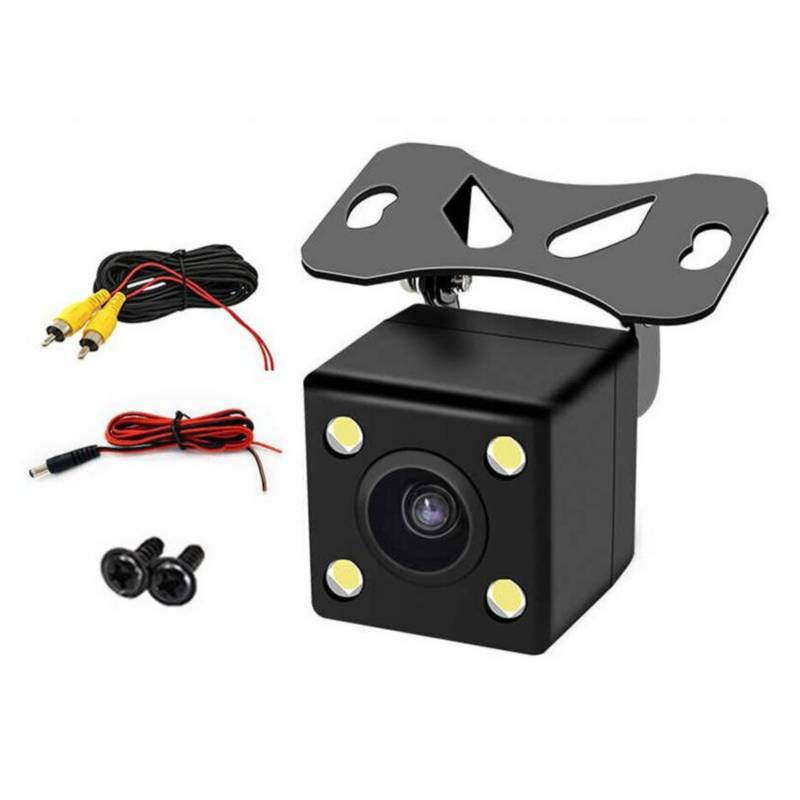 كاميرا رجوع للخلف | عالمية | 4 LED | رؤية ليلية | زاوية واسعة | مقاومة للماء - Caméra de recul Universelle | 4 LED | Vision Nocturne | Ultra Grand Angle | Étanche