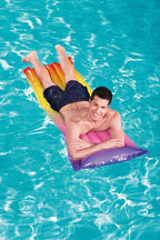 مرتبة هوائية قوس قزح Bestway 44041 - 183x69 سم | Quickdz Shop - Matelas Gonflable Arc-en-ciel Bestway 44041 - 183x69 cm | Quickdz Shop