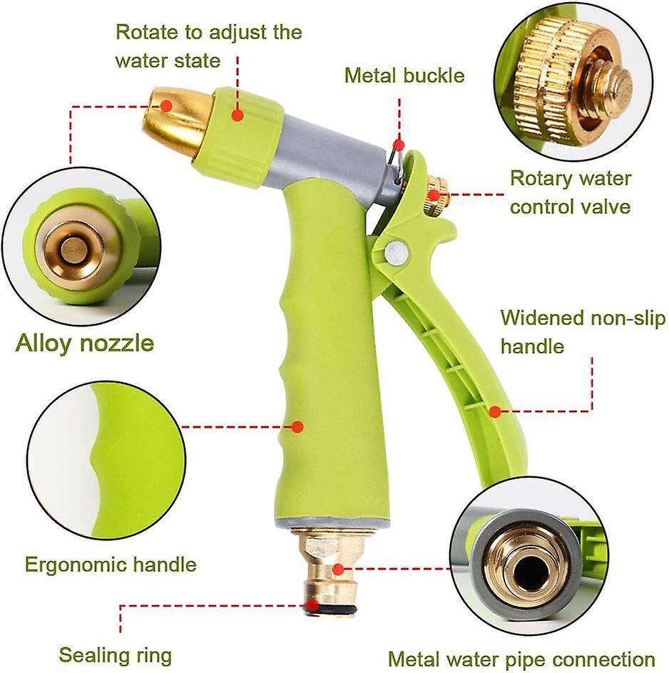 مسدس ماء عالي الضغط من سبائك الألومنيوم V2 - Pistolet à Eau Haute Pression en Alliage d'Aluminium V2