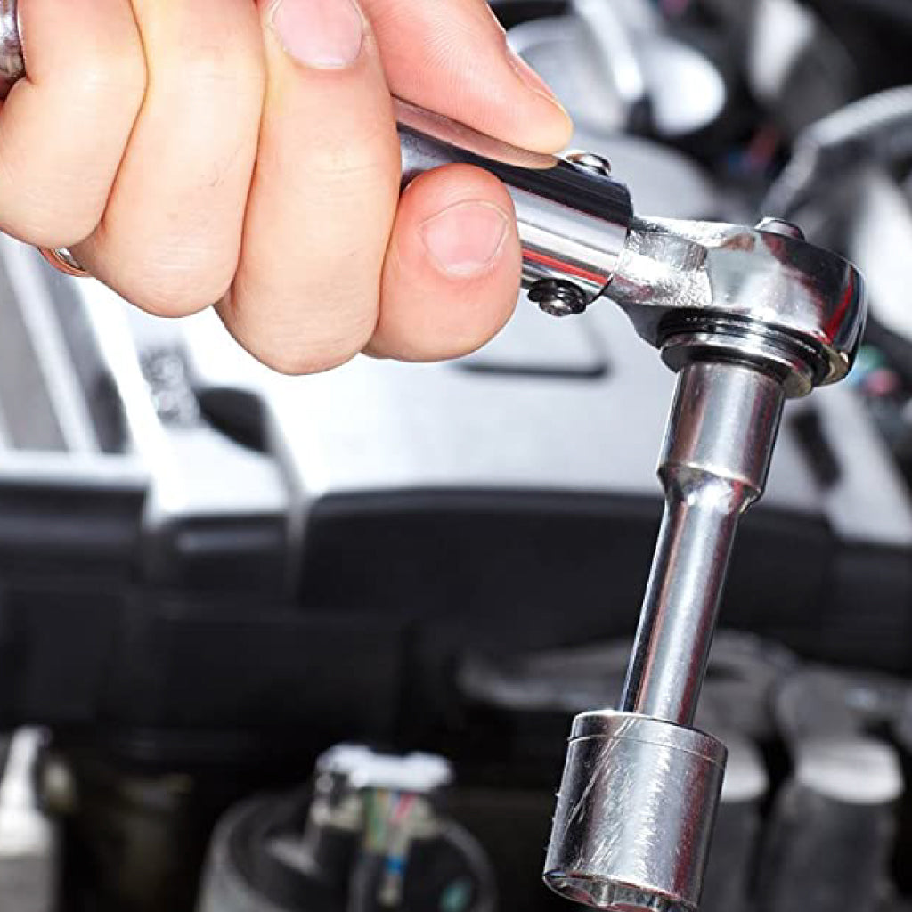 طقم مفاتيح شدات 40 قطعة 1/4 و 3/8 بوصة Aiwa - Caisse 40 Clés à Douilles Mixtes 1/4″ et 3/8″ Aiwa