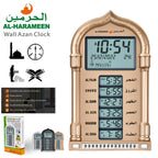 Horloge de prière Azan Affichage LED d’Al-Haramain HA-4028 - ساعة أذان الحرمين للصلاة