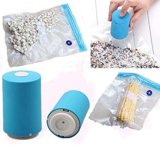 جهاز تفريغ الهواء Always Fresh مع 5 أكياس - Quickdz Shop - Machine Sous Vide Portable Always Fresh avec 5 Sacs - Quickdz Shop