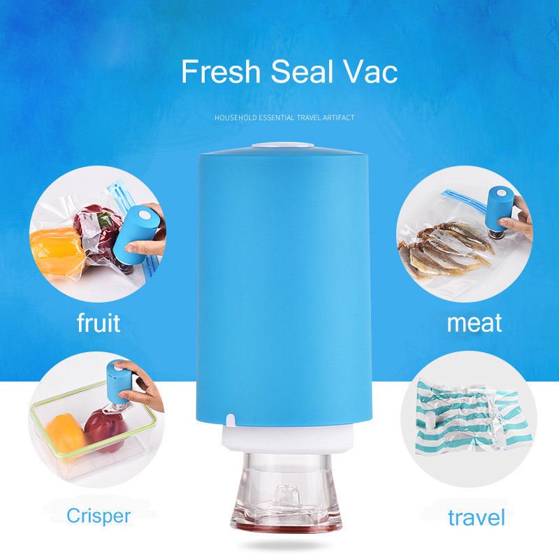 جهاز تفريغ الهواء Always Fresh مع 5 أكياس - Quickdz Shop - Machine Sous Vide Portable Always Fresh avec 5 Sacs - Quickdz Shop