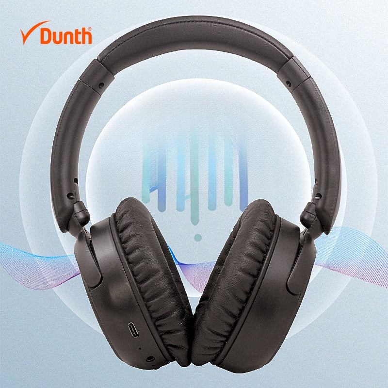 Casque sans fil stéréo Hifi Bluetooth sans fil, microphone intégré DUNTH DU-B210
