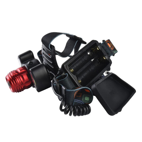 مصباح أمامي LED قابل للزوم 6600mAh بـ 4 أوضاع إضاءة - BEETRO LA-294 - Lampe Frontale LED Rechargeable Zoom 6600mAh 4 Modes - BEETRO LA-294