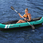 كاياك Bestway Hydro-Force Ventura فردي مع مضخة ومجداف ومقعد - 130 كغ - Kayak Gonflable Bestway Hydro-Force Ventura 1 Place avec Pompe, Rame et Siège - 130kg