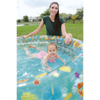 مسبح دائري قابل للنفخ 3 حلقات بتصميم فواكه للأطفال Bestway 51048 - Piscine Ronde Gonflable 3 Anneaux Fruits Enfants Bestway 51048