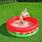 مسبح أطفال Bestway قابل للنفخ فراولة 160x38 سم 51145 - Piscine Gonflable Enfant Bestway Fraise 160x38cm 51145
