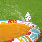 مسبح أطفال دائري قابل للنفخ زرافة مع رشاش ماء Bestway 53089 - Piscine Gonflable Ronde Girafe Enfants avec Arroseur Bestway 53089